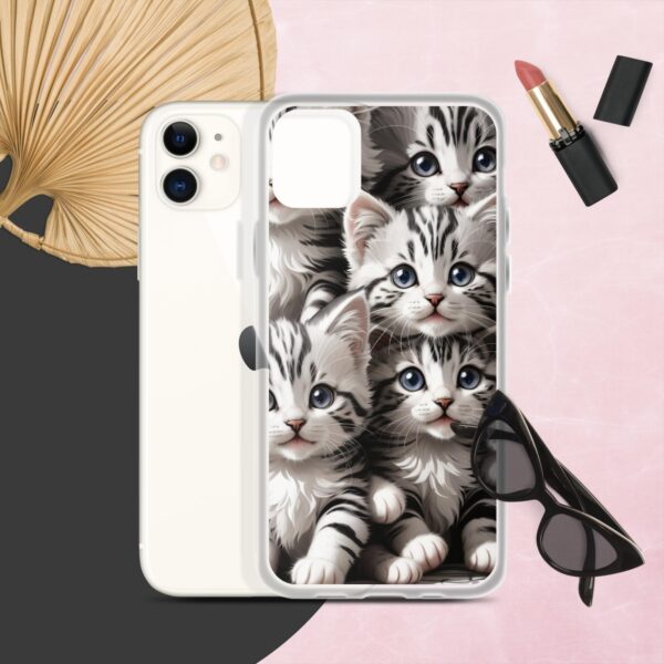 Funda para iPhone® Cat Black&White