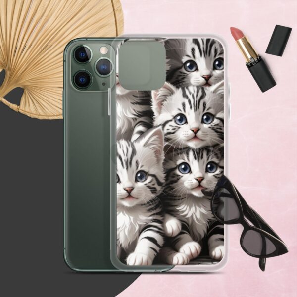 Funda para iPhone® Cat Black&White - Image 2