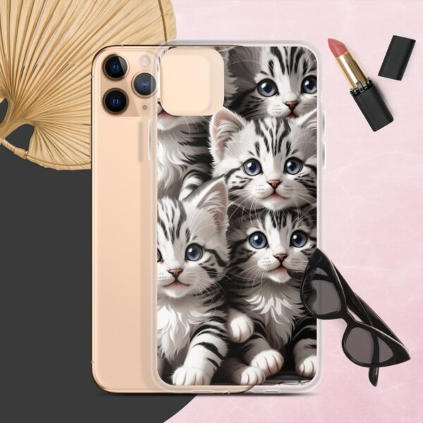 Funda para iPhone® Cat Black&White - Image 3